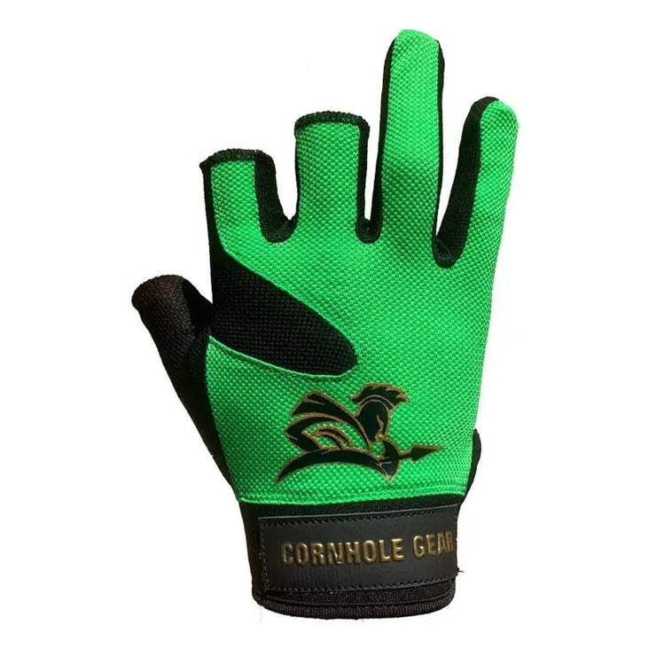 Money Shot Green Cornhole Glove - Gladiator Cornhole Gear