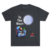 Adrian Johnson's To The Moon Unisex Tri-Blend Crew Tee