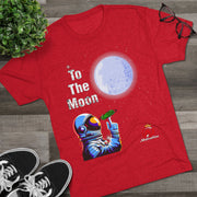 Adrian Johnson's To The Moon Unisex Tri-Blend Crew Tee