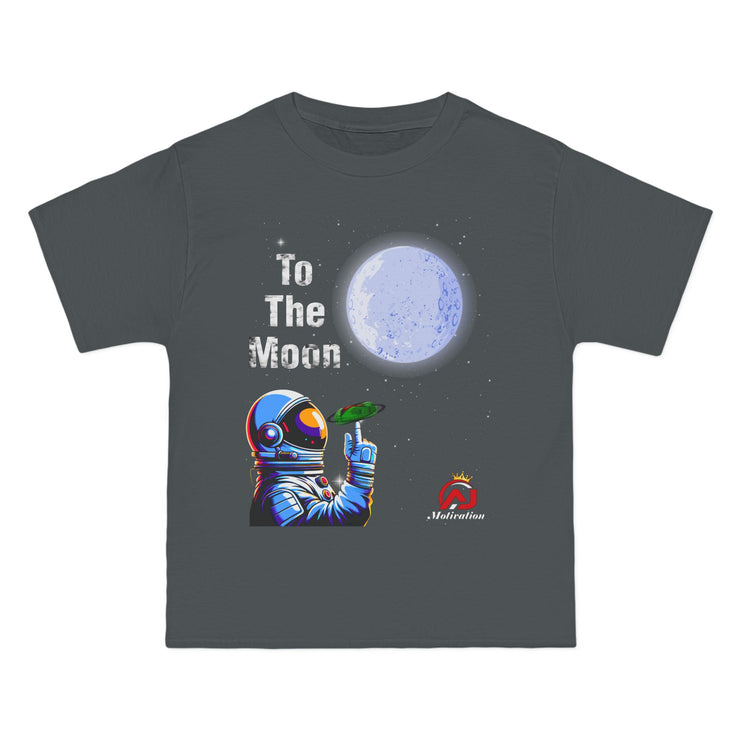 Adrian Johnson To The Moon T-Shirt Grey