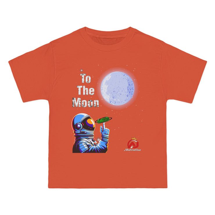 Adrian Johnson To The Moon T-Shirt Orange