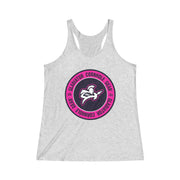 Gladiator Cornhole Gear Women's Tri-Blend Racerback Cornhole Tank - Gladiator Cornhole Gear