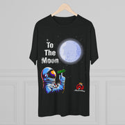 Adrian Johnson's To The Moon Unisex Tri-Blend Crew Tee
