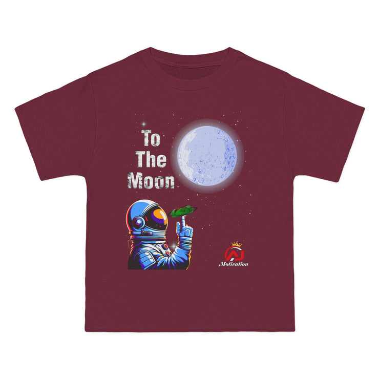 Adrian Johnson To The Moon T-Shirt Maroon