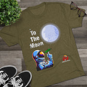 Adrian Johnson's To The Moon Unisex Tri-Blend Crew Tee