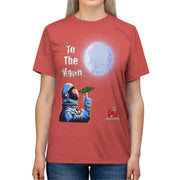 Adrian Johnson's To The Moon Unisex Triblend Tee