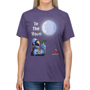 Adrian Johnson's To The Moon Unisex Triblend Tee