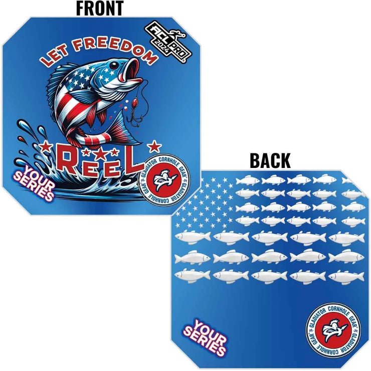 2024 Limited Edition Let Freedom Reel Pro Cornhole Bags