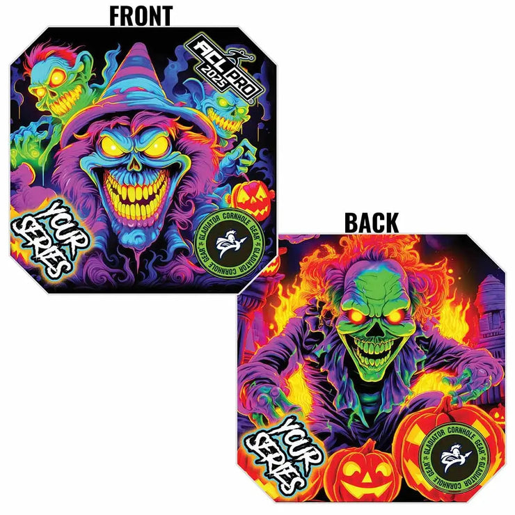 2025 Limited Edition Pumpkin Head Halloween ACL Pro Cornhole Bags Vendor 