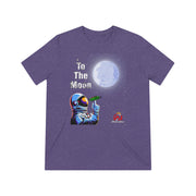 Adrian Johnson's To The Moon Unisex Triblend Tee