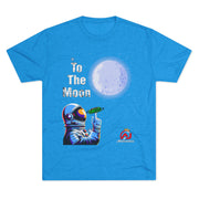 Adrian Johnson's To The Moon Unisex Tri-Blend Crew Tee