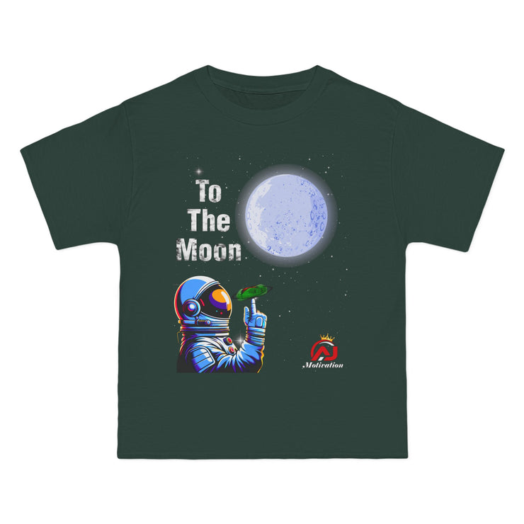 Adrian Johnson To The Moon T-Shirt Grey