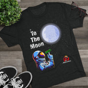 Adrian Johnson's To The Moon Unisex Tri-Blend Crew Tee