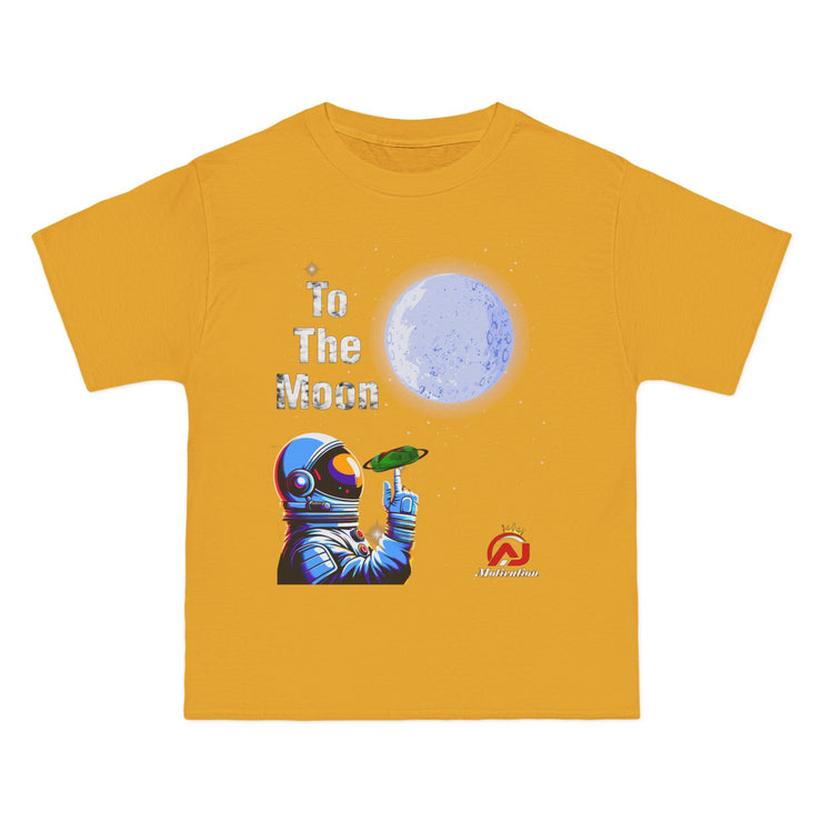 Adrian Johnson To The Moon T-Shirt Yellow