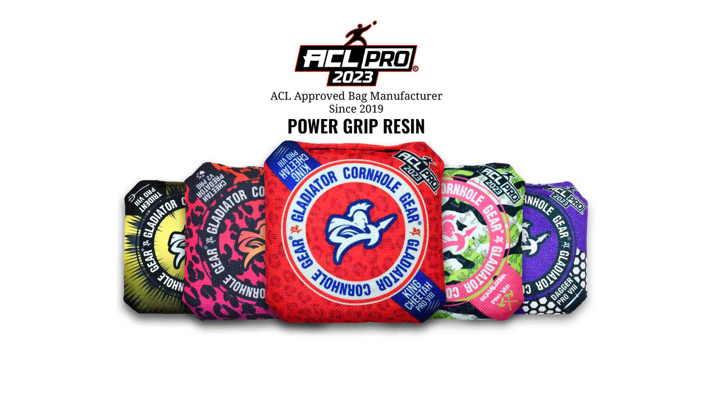 ACL professional cornhole bags power grip bags as seen on espn ACL