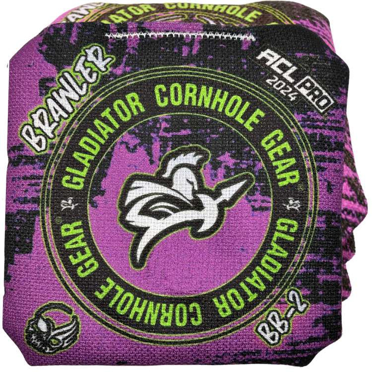 ACL Approved Gladiator Brawler Pro BB-2 Professional Cornhole Bags Purple
