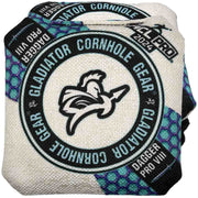 Professional Cornhole Bags Approved by ACL Gladiator Dagger Pro 2022 Turquiose Blue 2024