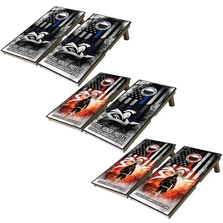 First Responders Police and Fire Fighter Boards 3 variants