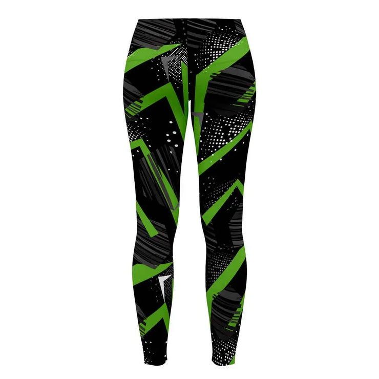 Team Gladiator Women’s Warfare Cornhole Leggings Back