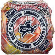 ACL Approved Stick and Slick Cornhole Bags Gladiator Empire BB-1 Assault Orange