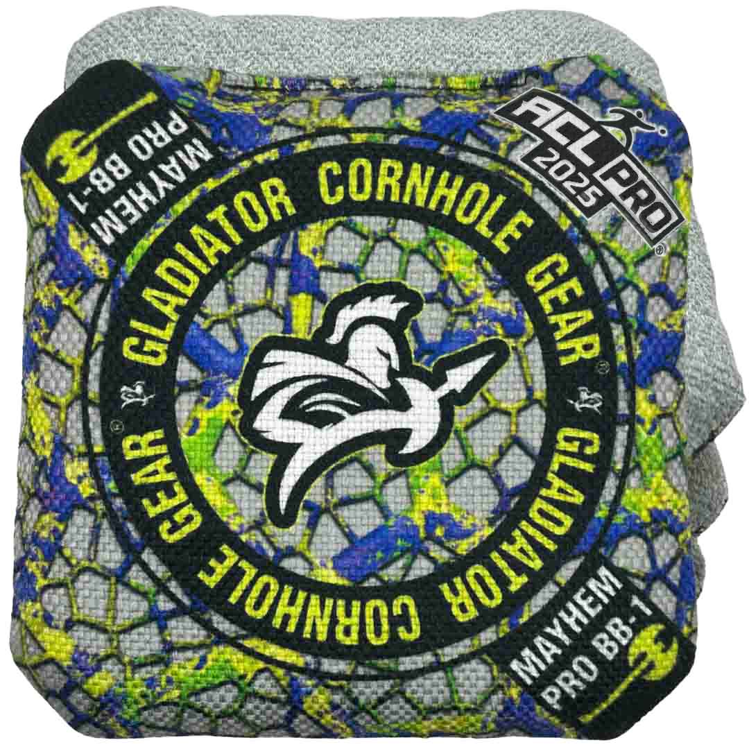 Mayhem Pro BB-1 Cornhole Bags 2025 ACL PRO - Gladiator Cornhole Gear