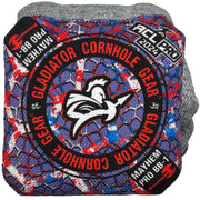 Professional Cornhole Bags Gladiator Mayhem ACL Approved Red 2024