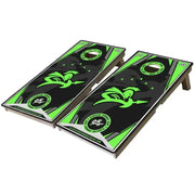 Professional Cornhole Boards Official Regulation Size Gladiator Blackout Design