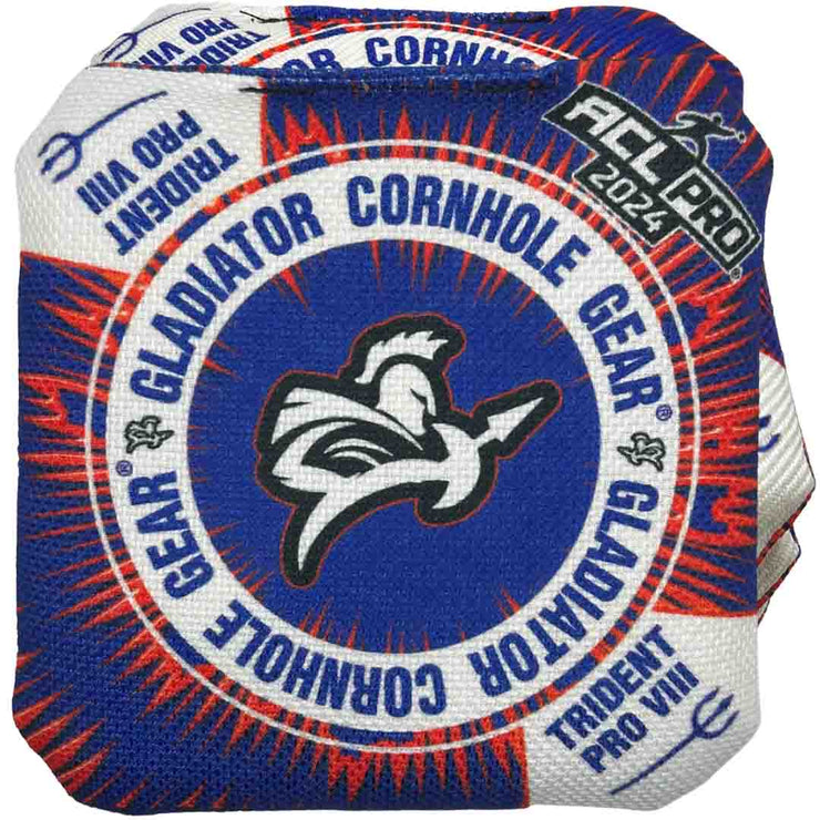Professional Cornhole Bags Approved by ACL Gladiator Trident Pro Red 2024