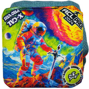 Carpet Cornhole Bags Approved by ACL Gladiator Moon Man