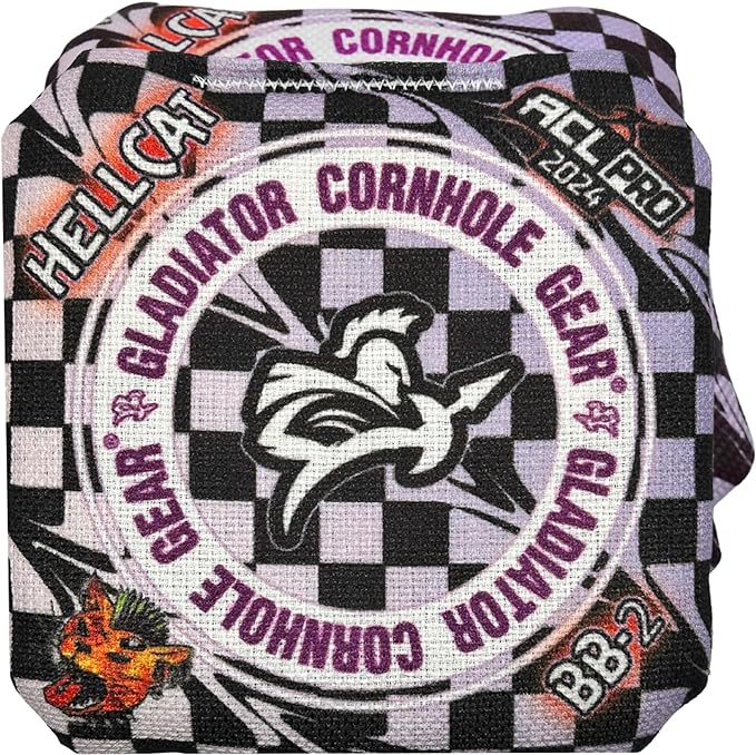 ACL Pro Cornhole Bag-Hellcat Pro BB2 2024 Regulation Size Punk Lavender