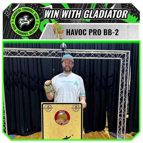 Gladiator Cornhole Bags, Havoc Fast/Medium ACL Cornhole Bags