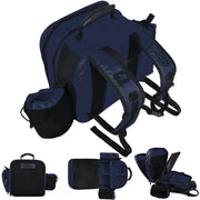 Gladiator Battle Bag Cornhole Backpack for Bags Navy - Gladiator Cornhole Gear