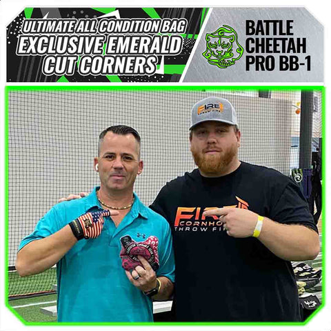 Gladiator | ACL Cornhole Bags | 4 Battle Cheetah Pro Bags