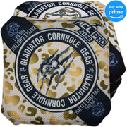 Gladiator | ACL Cornhole Bags | 4 Battle Cheetah Pro Bags
