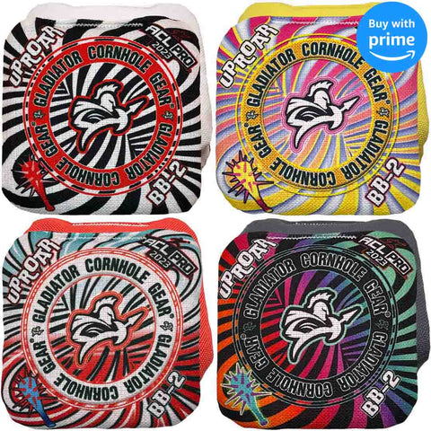 Gladiator Carpet Cornhole Bag, Uproar! Set of 4 Pro Cornhole Bags