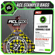 Gladiator Bags | ACL Cornhole Bags | Hellcat Set of 4 Professional Cornhole Bags