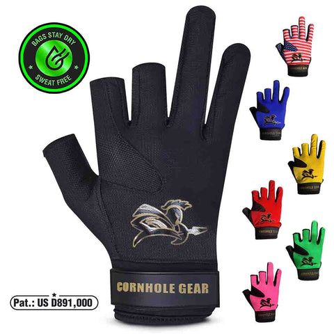 Original Cornhole Glove | Patented Glove To Keep Your Boards & Bags Sweat Free