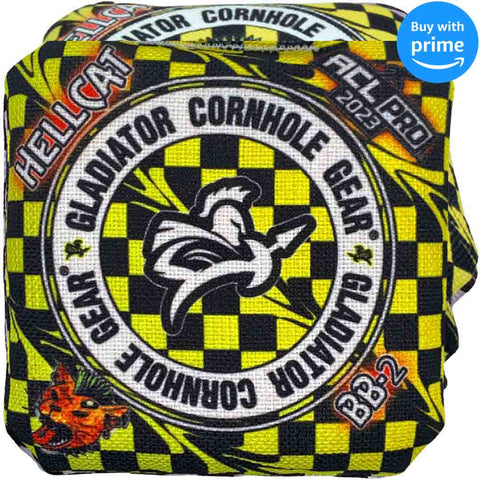 Gladiator Bags | ACL Cornhole Bags | Hellcat Set of 4 Professional Cornhole Bags
