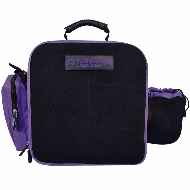 Gladiator Battle Bag Cornhole Backpack for Bags Purple