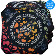 Gladiator | ACL Cornhole Bags | 4 Battle Cheetah Pro Bags