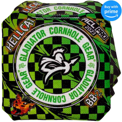 Gladiator Bags | ACL Cornhole Bags | Hellcat Set of 4 Professional Cornhole Bags