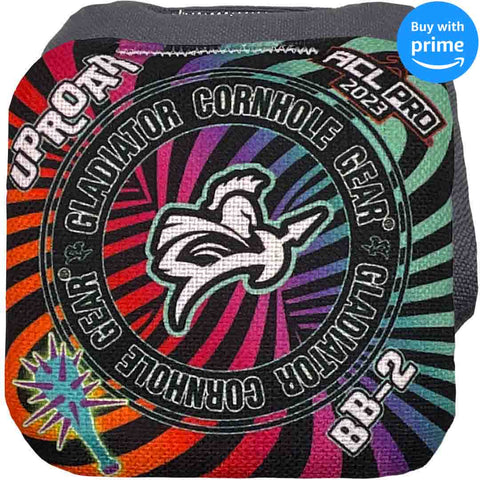 Gladiator Carpet Cornhole Bag, Uproar! Set of 4 Pro Cornhole Bags