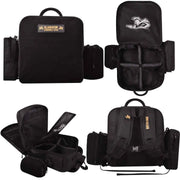 Cornhole Bag Backpack Black Multiview
