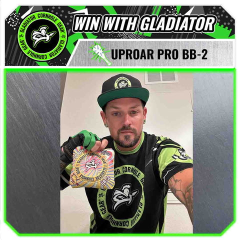 Gladiator Carpet Cornhole Bag, Uproar! Set of 4 Pro Cornhole Bags