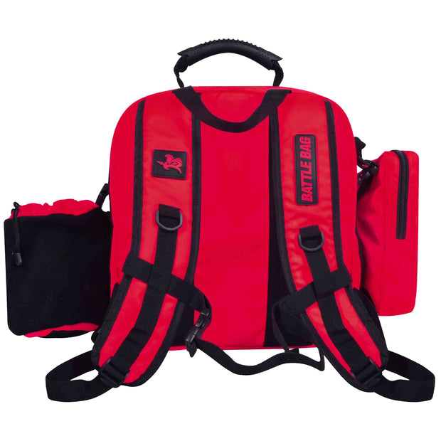 Gladiator Battle Bag Cornhole Backpack for Bags Red - Gladiator Cornhole Gear