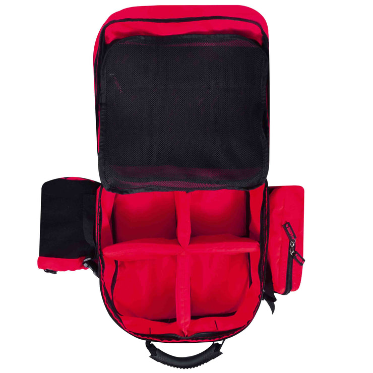 Gladiator Battle Bag Cornhole Backpack for Bags Red
