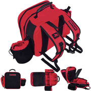 Gladiator Battle Bag Cornhole Backpack for Bags Red - Gladiator Cornhole Gear