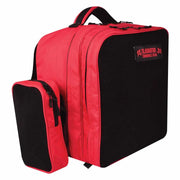 Cornhole bag backpack by Gladiator Cornhole Gear Color Red