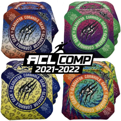 Regulation Cornhole Bags Approved by ACL Gladiator Battle Cheetah Comp 2022