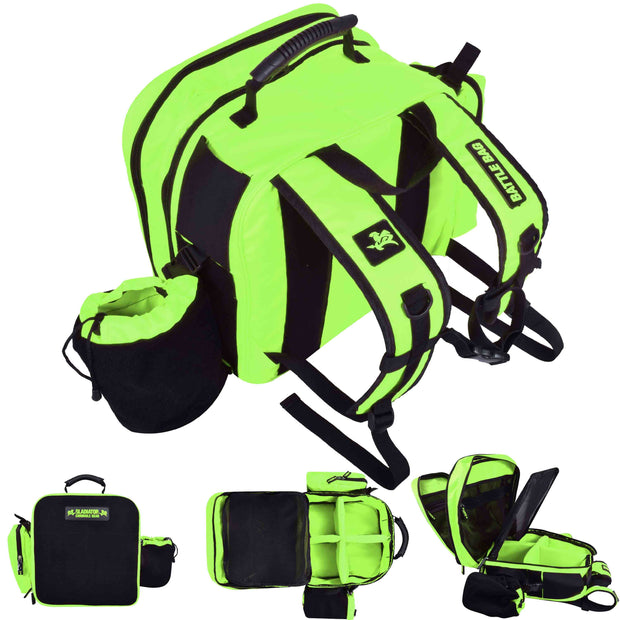 Gladiator Battle Bag Cornhole Backpack for Bags Green